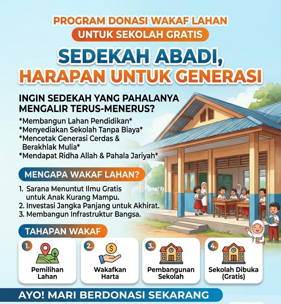 Sumbang Lahan, Bangun Kebaikan